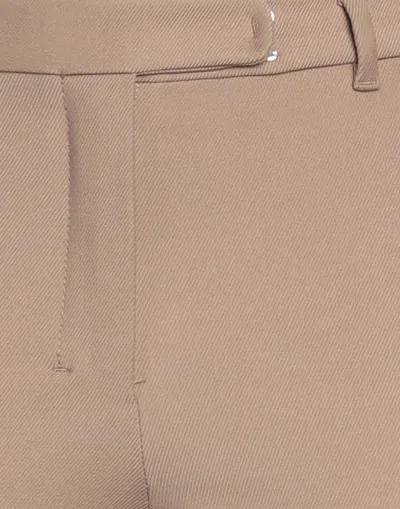 Max Mara Simple Bootcut Pants In Nude