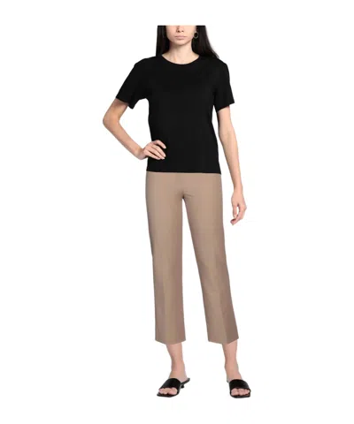 Max Mara Simple Bootcut Pants In Nude