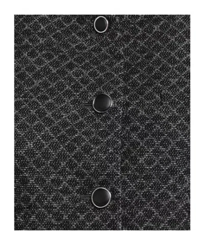 Rag & Bone Slade Crop Jacquard Wool-blend Jacket In Gray