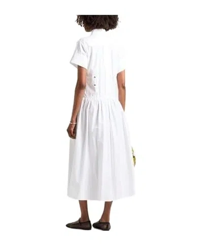Max Mara Midi Dresses In White
