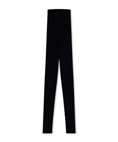 Essentials Ribbed Leggings In Black