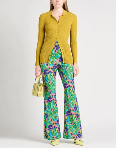 Dolce & Gabbana Printed Flared Pants In Multi