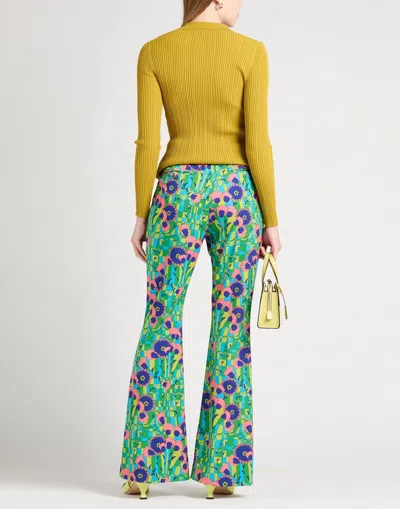 Dolce & Gabbana Printed Flared Pants In Multi