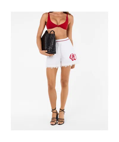 Off-white Logo Bikini Set In Red