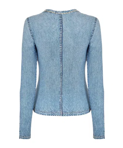 Rag & Bone Long-sleeve T-shirt In Blue