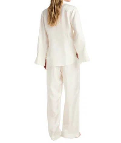 Rohe Collared Shirt In White