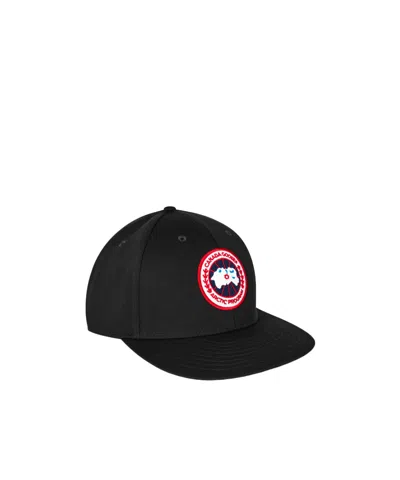 Canada Goose Cappello Da Baseball Con Patch Logo In Black