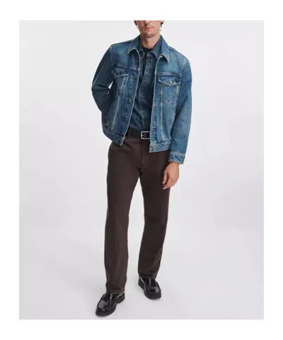 Rag & Bone Rb 3 Denim Trucker Jacket In Blue