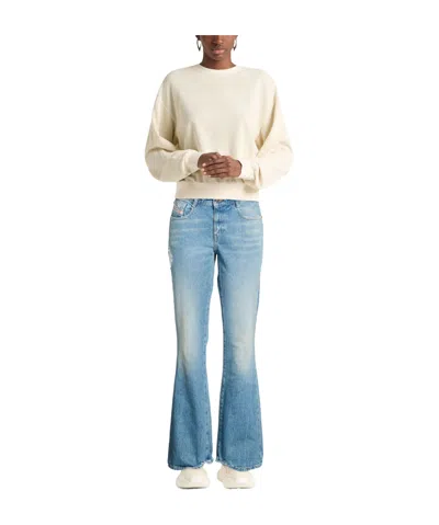 Diesel Micro Flare Jeans In Blue