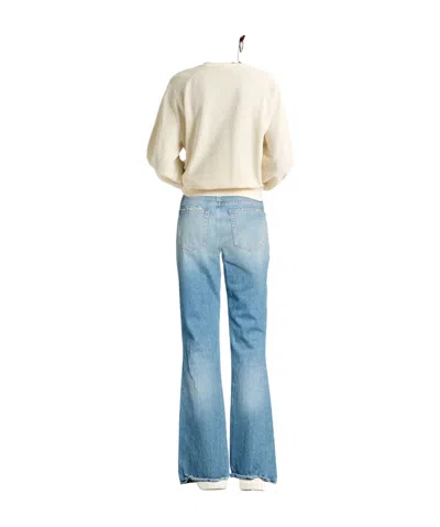 Diesel Micro Flare Jeans In Blue