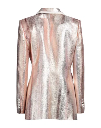 Dolce & Gabbana Single Breasted Blazers In Pink
