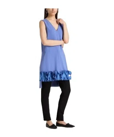 Max Mara Mini Dresses In Blue