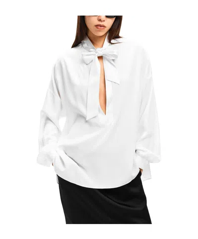 Tom Ford Solid Color Top In White