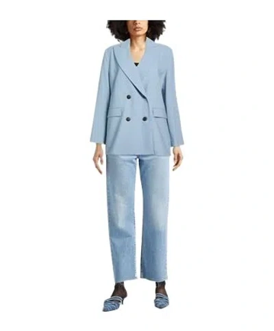 Maxco. Office Blazer In Blue