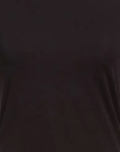 Sportmax Basic Solid-color T-shirt In Black