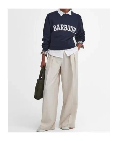 Barbour Otterburn Sweatshirt In Navy/cloud