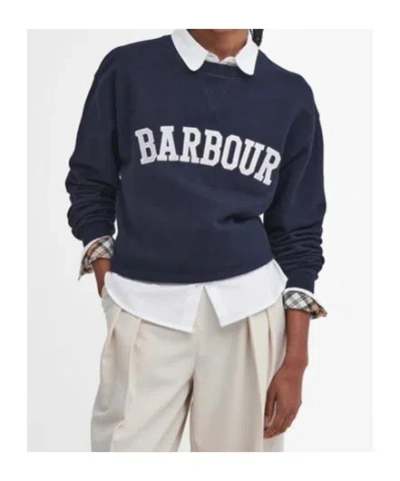 Barbour Otterburn Sweatshirt In Navy/cloud