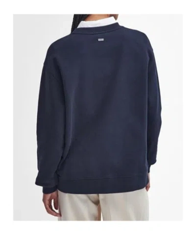Barbour Otterburn Sweatshirt In Navy/cloud