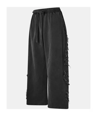 Acne Studios Drawstring Wide-leg Track Pants In Black