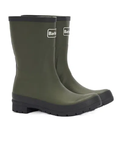 Barbour Banbury Wellington Boots In Green