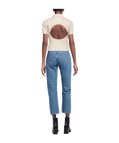 Jacquemus Solid Colour Shirts In Neutral