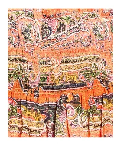 Isabel Marant Printed Hot Shorts In Multi