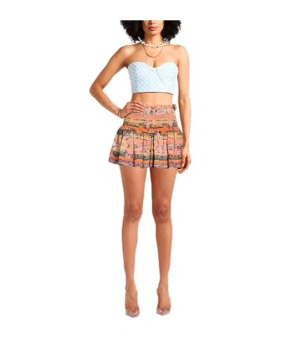 Isabel Marant Printed Hot Shorts In Multi