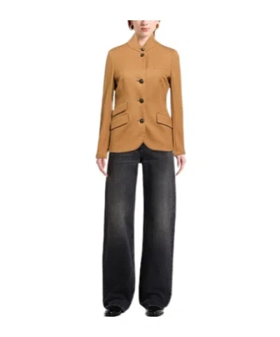 Rag & Bone Wool Jacket In Brown