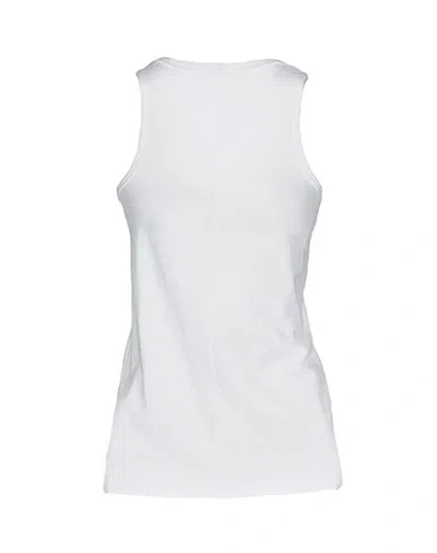 Rag & Bone Sleeveless Crew Neck T-shirt In White
