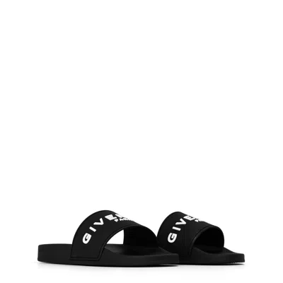 Givenchy Simple Slippers In Black