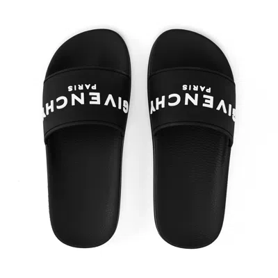 Givenchy Simple Slippers In Black
