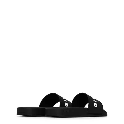 Givenchy Simple Slippers In Black