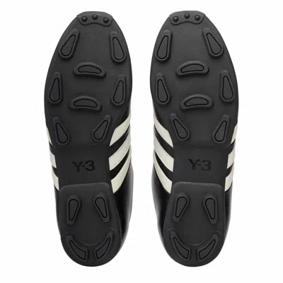 Y-3 Logo-print Panelled Sneakers In Black