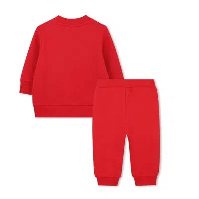Kenzo Tiger Pattern Tracksuit In Red