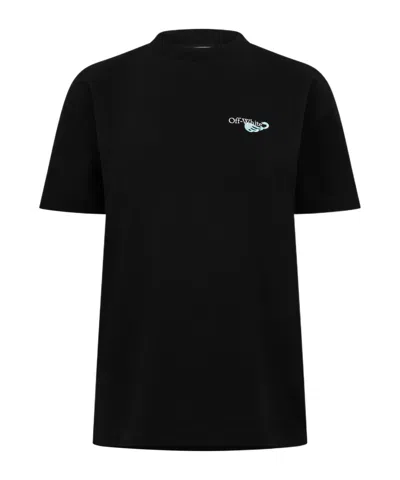 Off-white Short-sleeved T-shirt In Black