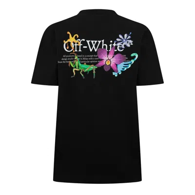 Off-white Short-sleeved T-shirt In Black