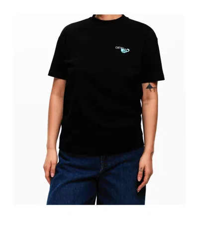 Off-white Short-sleeved T-shirt In Black