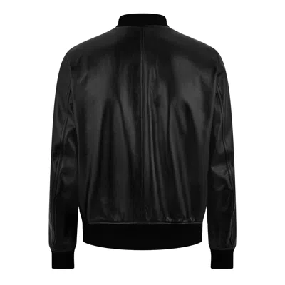 Tom Ford Bomber Jacket In Black