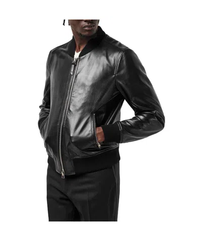 Tom Ford Bomber Jacket In Black