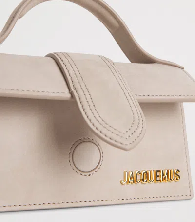 Jacquemus Mini Handbag With Padded Handle And Magnetic Closure In Neutral