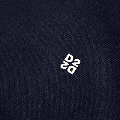 Dsquared2 Dsquared Metal D2 Upside Down Knit Pullover In Blue
