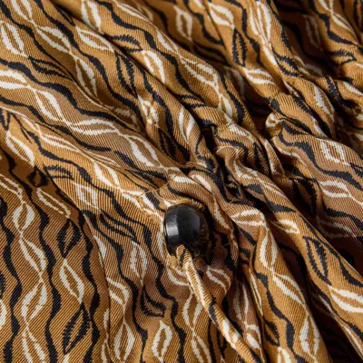 Max Mara Printed Cover-up In Brown