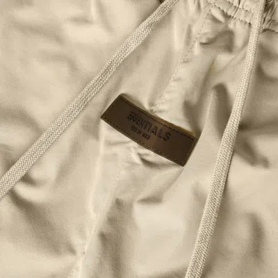 Essentials Drawstring Athletic Pants In Brown