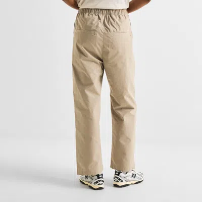 Essentials Drawstring Athletic Pants In Brown