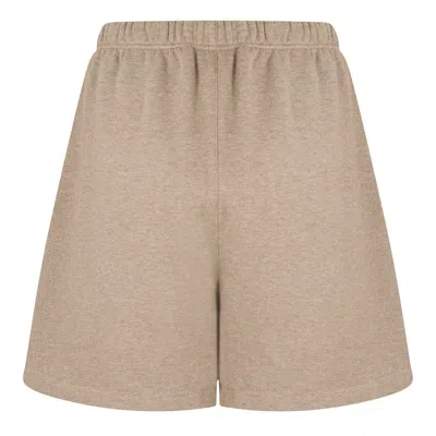Essentials Logo Drawstring Shorts In Gold