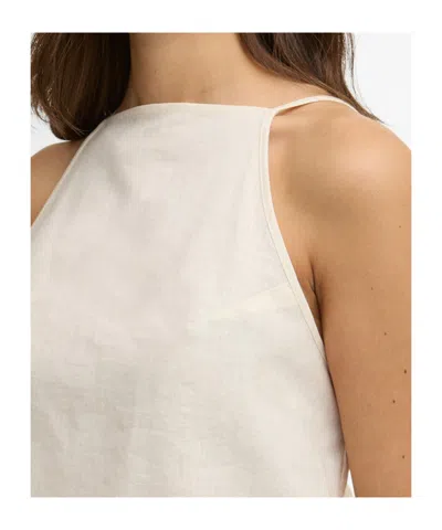 Barbour Back-button Suspenders In White