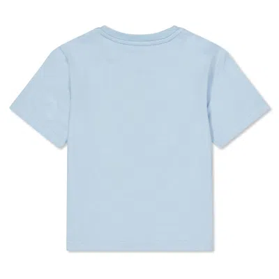 Burberry Simple T-shirt In Blue
