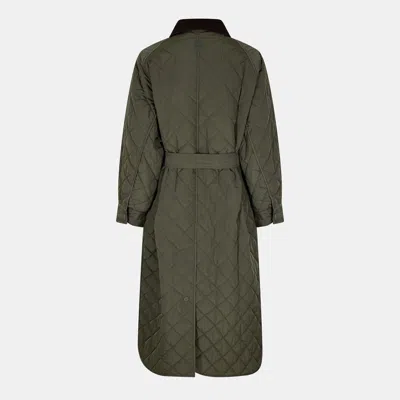 Weekend Max Mara Quilted Jacket In Green