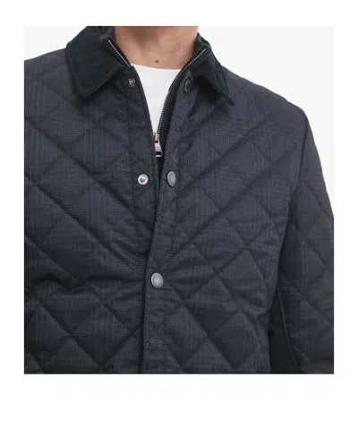 Barbour Diamond-quilted Padded Jacket In Multi