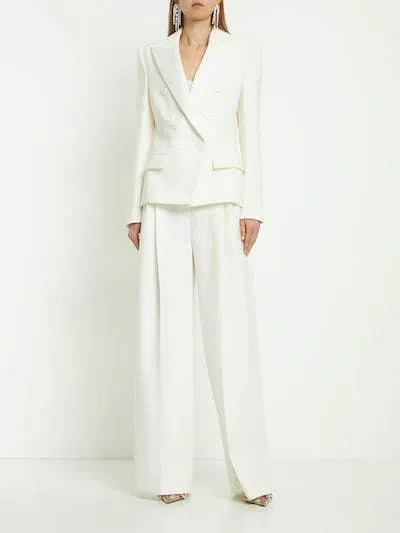 Alexandre Vauthier Double-breasted Blazer In White